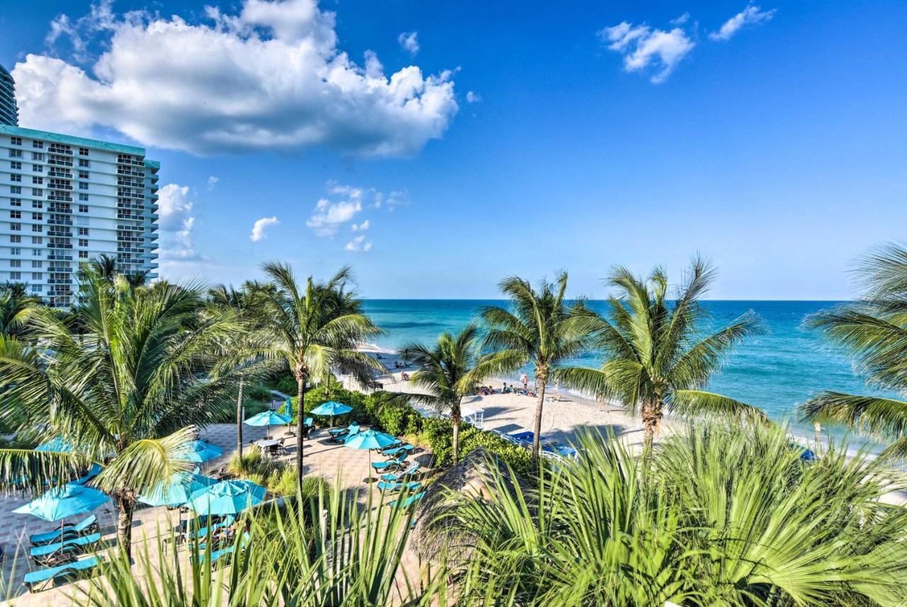 Hollywood Beachfront Condo With Resort Amenities! Εξωτερικό φωτογραφία