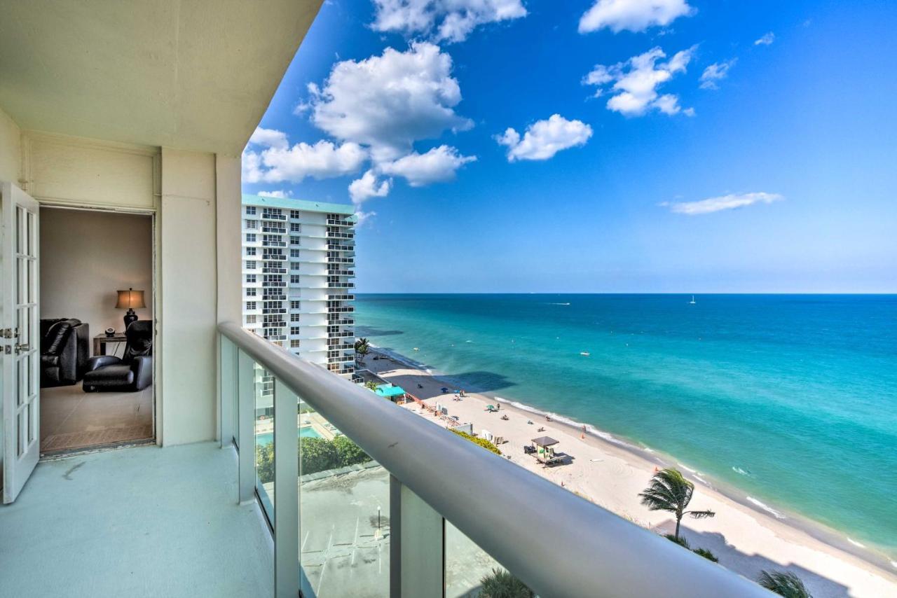 Hollywood Beachfront Condo With Resort Amenities! Εξωτερικό φωτογραφία